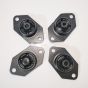 4 PCS Engine Mounting Rubber Cushion RB411-42164 RB41142164 for Excavator U25-3S U25S(CA) U27-4 U27-4CA Engine D1105-E3