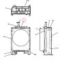 Water Tank Radiator YT05P00009R100 for New Holland E70 E80 E70SR E80SR Excavator