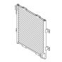 AC Condenser 11ML-90610 for Hyundai Excavator R60CR-9 R60CR-9A R80CR-9 R80CR-9A