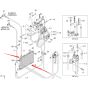 AC Condenser 11NB-90070 for Hyundai Excavator R450LC-7