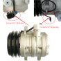 Air Conditioning Compressor 6733655 6675667 for Bobcat Skid Steer Loader A220 A300 S150 S160 S175 S185 S205 S220 S250 S300 S330