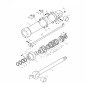 Bucket Cylinder Seal Kit 2440-9339KT 24409339KT for Doosan Daewoo Excavator SOLAR 200W-V SOLAR 210W-V SOLAR 220LC-6 SOLAR 220LC-V SOLAR 220N-V