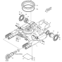 Travel Motor 2401-9232A 2401-9232B 170403-00082 for Doosan Daewoo Excavator DX55 SOLAR 55 SOLAR 55-V PLUS
