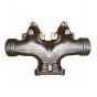 Center Exhaust Manifold 6150-11-5140 6150-11-5120 for Komatsu Bulldozer D50 D53 D58 D60 D65 D70 D85 Engine 6D125
