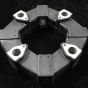 Coupling 2418U224S7 YB30P01001S001 for Kobelco Excavator SK100-4 SK115DZ-4 SK115SRDZ SK115SRDZ-1E SK120-3 SK120-4 SK120LC-3 SK120-5