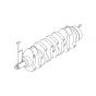 Crankshaft 270-6177 for Caterpillar 304 C CR 305 C CR 305.5D 305D 904B 904H