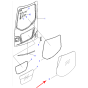 Door Upper Lower Glass 21W-54-46220 for Komatsu Excavator PC128US-2 PC128UU-2 PC138US-2 PC78MR-6 PC78US-6 PC78UU-6