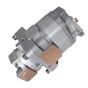 Double Hydraulic Pilot Gear Pump 705-51-31200 7055131200 for Komatsu Wheel Loader WA500-6 WA500-6R