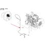 Engine Stop Cable 4670954 for Hitachi ZX75UR-3 ZX75US-3 ZX75USK-3 ZX85US-3 ZX85USB-3 Excavator