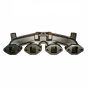 Exhaust Manifold 6204-13-5110 for Komatsu BR100J-1 BR100R-1 D20A-7 D20PL-7 D20Q-7 D20S-7 D21A-7 D21Q-7 D21S-7 EGS45-5 JV100A-2T Engine 4D95L