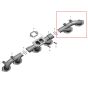 Exhaust Manifold XCAF-00323 XCAF-00320 XCAF-00325 for Hyundai Loader SL760 SL763(-#0500) SL763(#0501-) SL763S SL765 SL765S