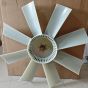 Fan Cooling Blade K1000973 for Doosan Daewoo Excavator DL400 DL420 DL420-3 DL420-5 DL420-5 CVT DL420A DL450 DX420LC DX480LC DX520LC  DX520LCA DX700LC