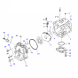 Fan Pump 708-1S-00910 70-81-S00911 for Komatsu Dulldozer D475A-5 D475A-5A D475A-5E0 D475ASD-5E0