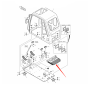 Floor Mat 2161-2266 for Doosan Daewoo Excavator SOLAR 130LC-V SOLAR 150LC-V SOLAR 170LC-V SOLAR 220LC-V SOLAR 220LL SOLAR 220N-V