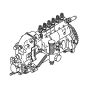 Fuel Injection Pump 1156026582 for Hitachi EX200-2 EX200-3 EX200-3E Excavator with Isuzu 6BD1 Engine