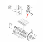 GRADE=CX Piston 289750A1 for Case Excavator 9013