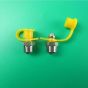 20 PCS Hight Quality Grease Gun Copper Iron Fitting With M6/M8/M10/M12 Straight Head Elbows Head