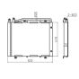 hydraulic-oil-cooler-202-03-71210-2020371210-for-komatsu-excavator-pc100-6-pc100n-6-pc120-6z-engine-4d95