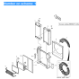 Water Tank Radiator K9004262 for Doosan Excavator DX140LC DX140W DX160LC DX160W DX170W DX180LC