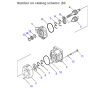 Hydraulic Pump 705-11-34011 705-11-34060 for Komatsu Wheel Loader 512 WA120-1 WA120-1LC