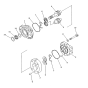 Hydraulic Pump 705-21-36060 705-11-36010 for Komatsu Bulldozer D61E-12 D63E-12 D68ESS-12 Dump Truck HD205-3