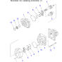 Hydraulic Pump 705-52-30390 7055230390 705-52-30350 7055230350 for Komatsu Wheel Loader WA420-3 WA400-3