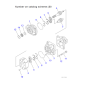 Hydraulic Pump 705-52-31150 7055231150 for Komatsu Dump Truck HM400-1 HM400-1L