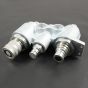 Hydraulic Block Quick Coupler Flat Face 6678076 for Bobcat S185 S205 S220 S250 S300 S330 T140 T180 T190 T200 T250 T300 T320