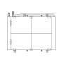 Hydraulic Oil Cooler 203-03-65620 2030365620 for Komatsu Excavator PC100-6 PC120-6Z PC130-6