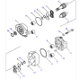Hydraulic Pump 704-30-32110 7043032110 for Komatsu Wheel Loader 532 538 WA350-1 WA350-3A WA380-1 WA380-3 WA400-1 WA420-1