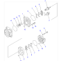 Hydraulic Pump 705-23-30610 7052330610 for Komatsu WA600-3 WD600-3 WA600-3D