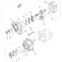 Hydraulic Pump 705-51-12090 7055112090 for Komatsu Wheel Loader WA600-6 WD600-6 WA600-6R