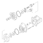 Hydraulic Pump 705-51-20180 7055120180 for Komatsu Wheel Loader WA150-1 WA150-3 WA180-3