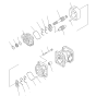 Hydraulic Pump 705-51-30580 7055130580 for Komatsu Wheel Loader WA470-5 WA450-5L