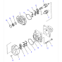 Hydraulic Pump 705-52-30550 7055230550 for Komatsu Wheel Loader WA420-3 WA420-3CS WA420-DZ-3