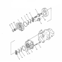Hydraulic Pump 705-56-24120 7055624120 for Komatsu Roller JV80DW-1