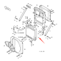 Hydraulic Water Tank Radiator 13840000-1 138400001 for Doosan Daewoo Excavator SOLAR 220LC-III