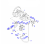 HydraulicPump 708-25-04022 708-25-04061 for Komatsu BR300J-1 BR310JG-1 PC220-5 PC220-5C PC220LC-5 PC220LC-5C PC240-5K