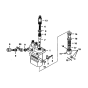 Injection Pump with Rack 6653892 3974954B  for Bobcat 322 325 643