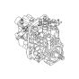Injection Pump XJAU-00996 for Hyundai R55W-7 R60W-9S Excavator