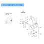 Muffler Silencer 4667315 for Hitachi Excavator ZX60USB-3