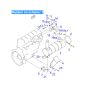 Muffler Silencer 6151-11-5721 6151115721 for Komatsu Excavator PC300-3 PC300LC-3 PC400-3 PC400LC-3 CS210-1 