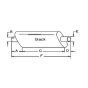 Muffler Silencer AR86599 for John Deere 4040 4050 4055 4240 4250 4320 4455 4630 4640 4840