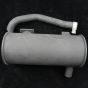Muffler 15MH-25021 for Case CX33C CX37C Excavator with Yanmar 3TNV88F Engine