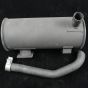 Muffler 15MH-25021 for Case CX33C CX37C Excavator with Yanmar 3TNV88F Engine