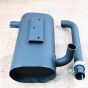 Muffler Silencer RD411-42400 RD41142400 for Kubota Excavator KX121-3 KX161-3
