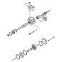 Orbitron Valve Steering Pump 421-64-15600 425-64-21100 421-64-15650 for Komatsu Wheel Loader WA400-5 WA420-1 WA420-3 WA430-5 WA430-6