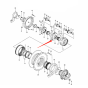 Planetary Carrier 1013979 for Hitachi Excavator EX200-2 EX200K-2
