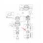 Planetary Carrier 1026662 for Hitachi Excavator IZX200 ZX160 ZX185USR ZX200 ZX225US ZX450 ZX450-3 ZX470H-3