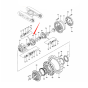 Planetary Carrier 1027160 for Hitachi Excavator ZX200 ZX225US ZX225USR ZX230 ZX240H ZX240H